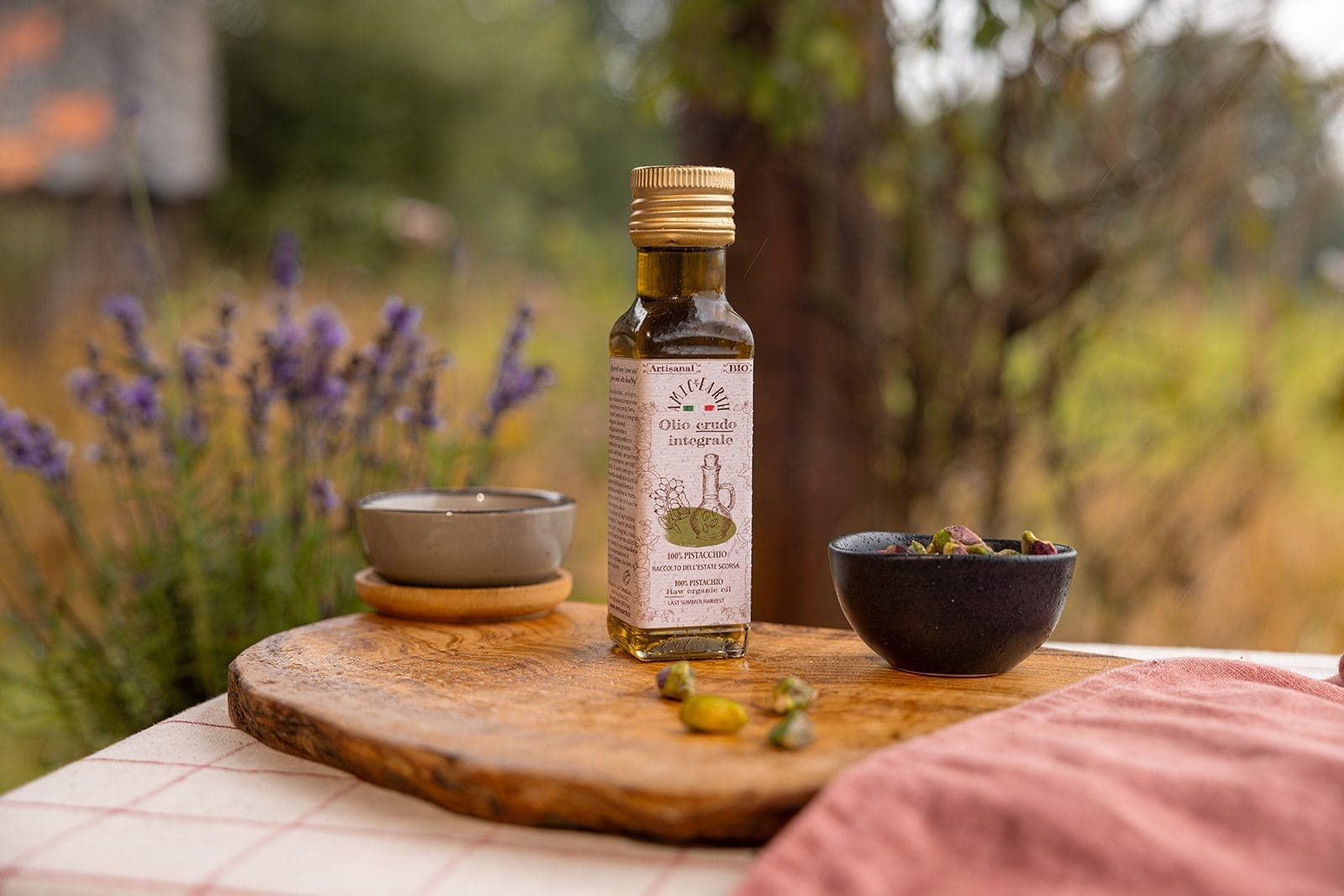 Pure Organic Raw Pistachio Oil - AmicEarth