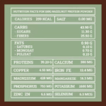 Valori nutrizionali proteine di nocciole | Hazelnut protein nutritional values