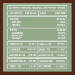 Valori nutrizionali proteine di nocciole | Hazelnut protein nutritional values