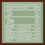 Valori nutrizionali proteine di semi di zucca | Pumpkin seed protein nutritional values