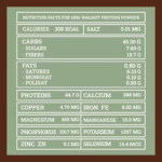 Valori nutrizionali proteine di noce | Walnut protein nutritional values