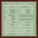 Valori nutrizionali burro di sesamo | Sesame butter nutrition facts