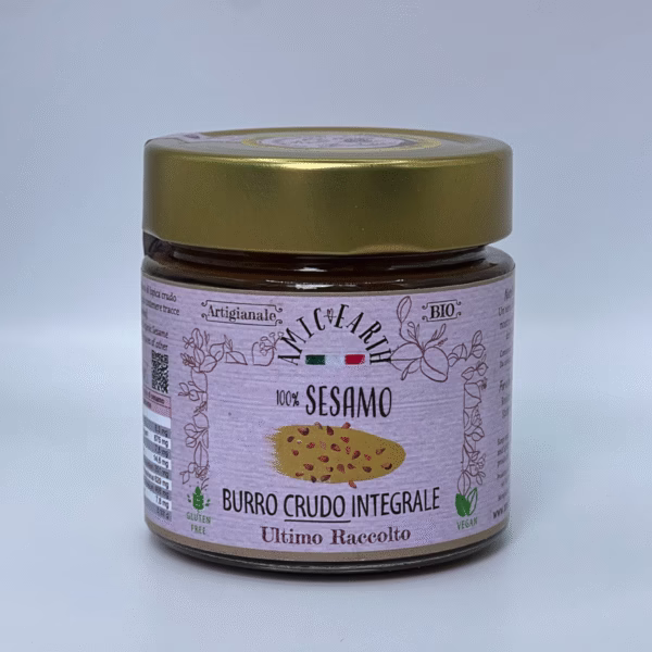 Raw Organic Whole Sesame Seeds Butter AmicEarth